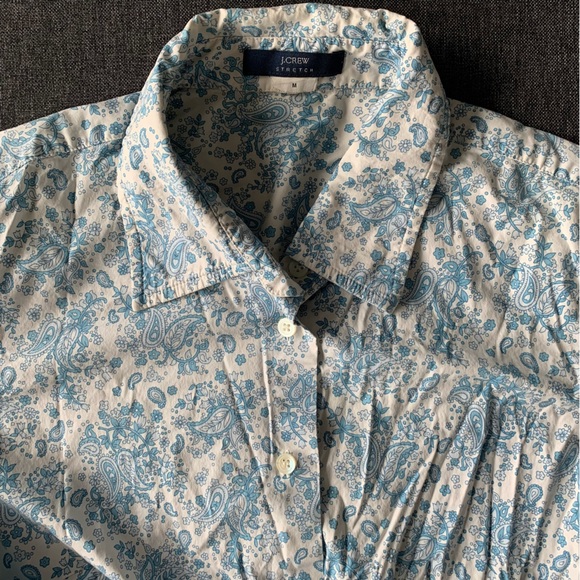 Cottage Core 1970s Dress Shirt - Picture 2 of 6